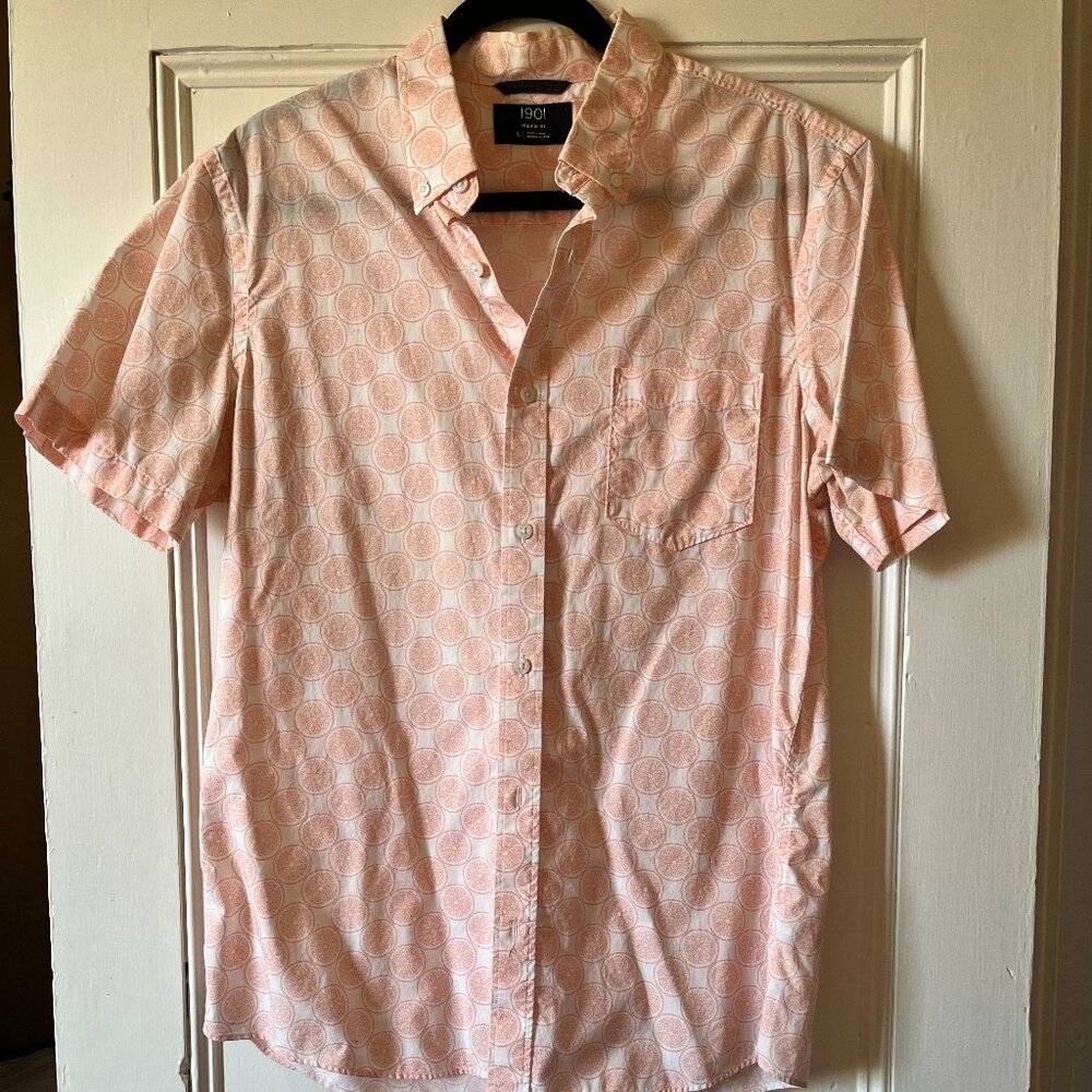 1901 Short Sleeved shirt with Citrus Print